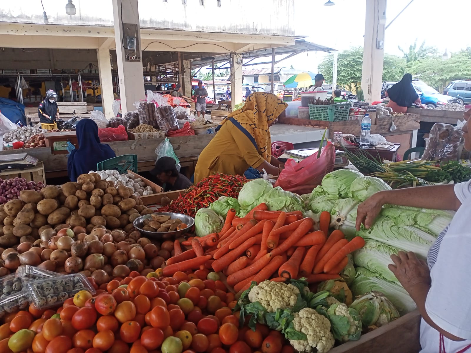 Harga Sejumlah Komoditas Mengalami Kenaikan di Pasar Sentral Timika