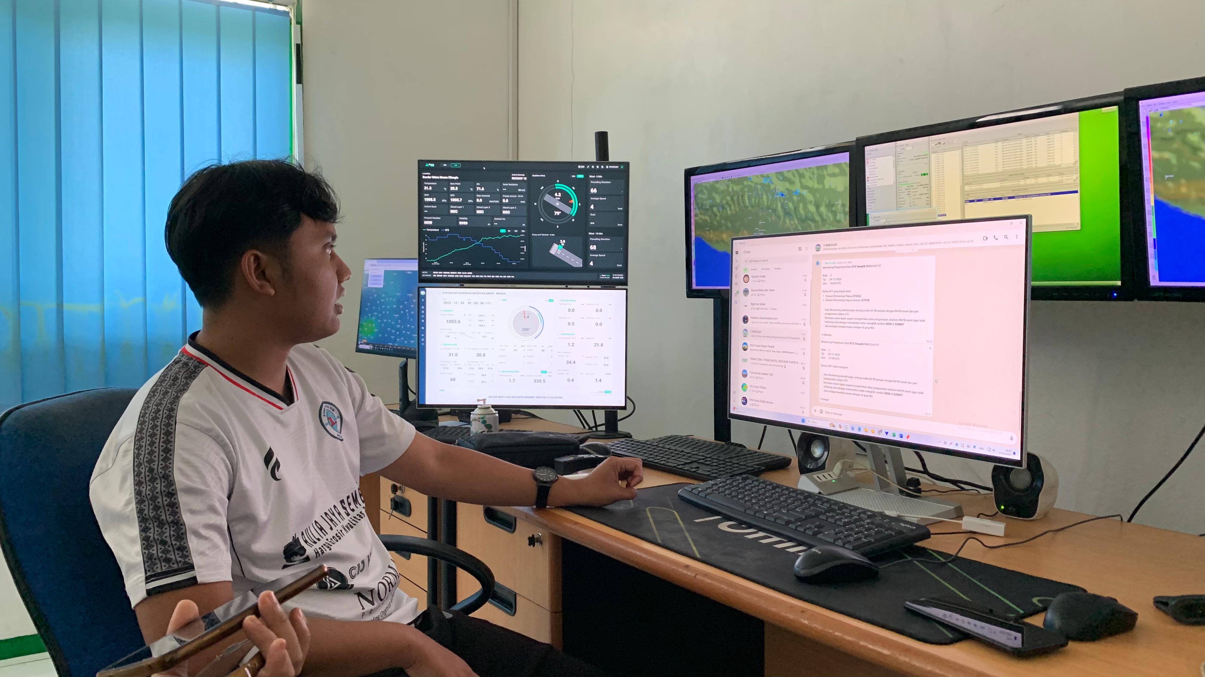 Cuaca Mimika Lebih Panas di Siang Hari,BMKG; Itu Masih Normal