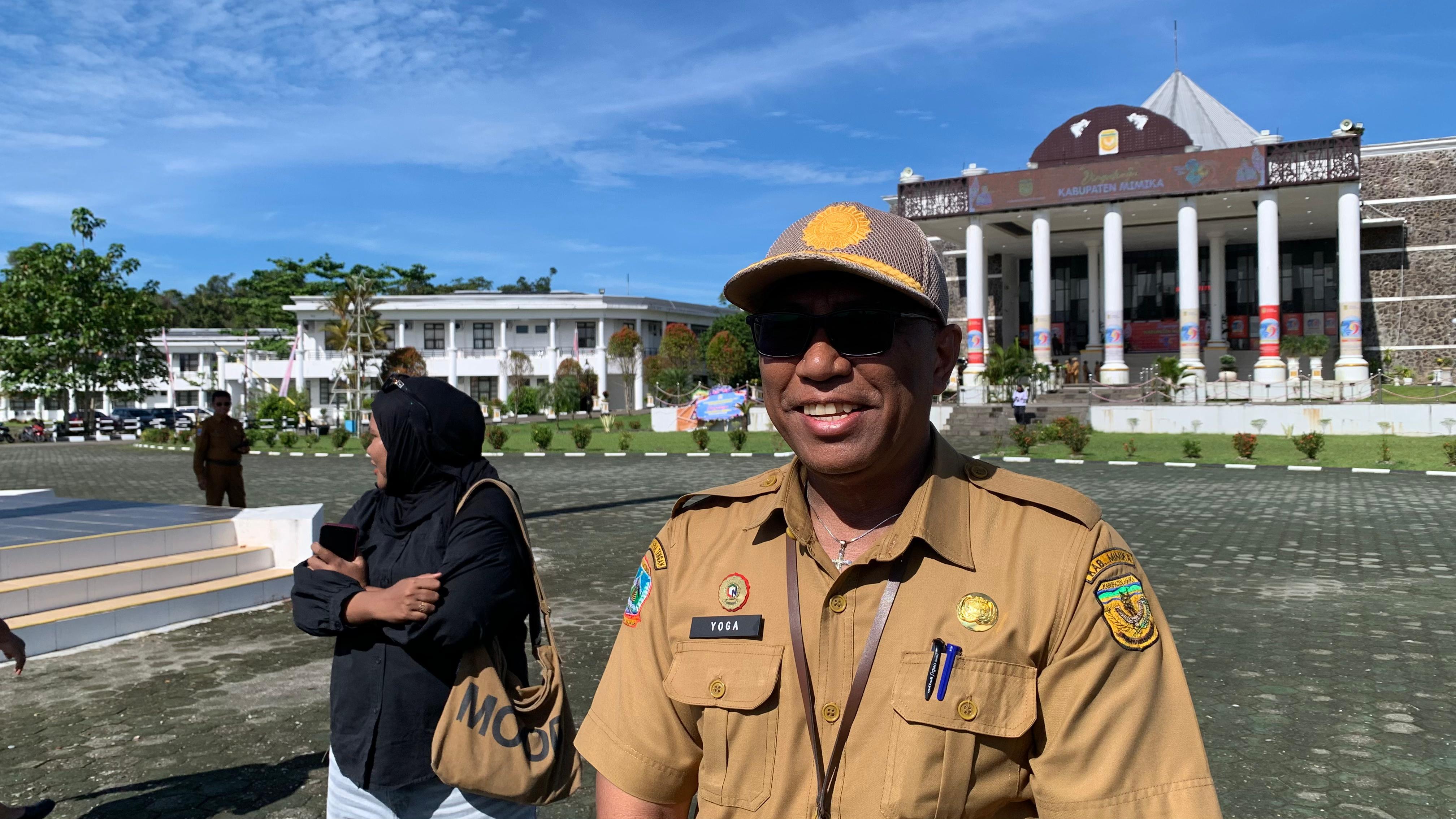 Wujudkan Visi Membangun dari Kampung, Dinas PUPR Mimika Bakal Bangun Jalan di Agimuga Tahun Ini