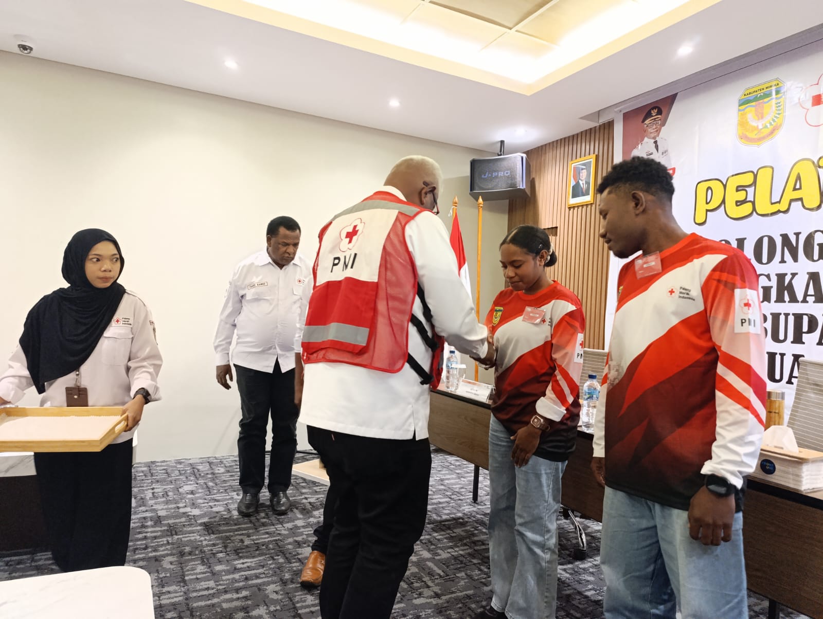 Bupati Mimika: PMI Mitra Strategis Pemkab, Terus Tingkatkan Kualitas