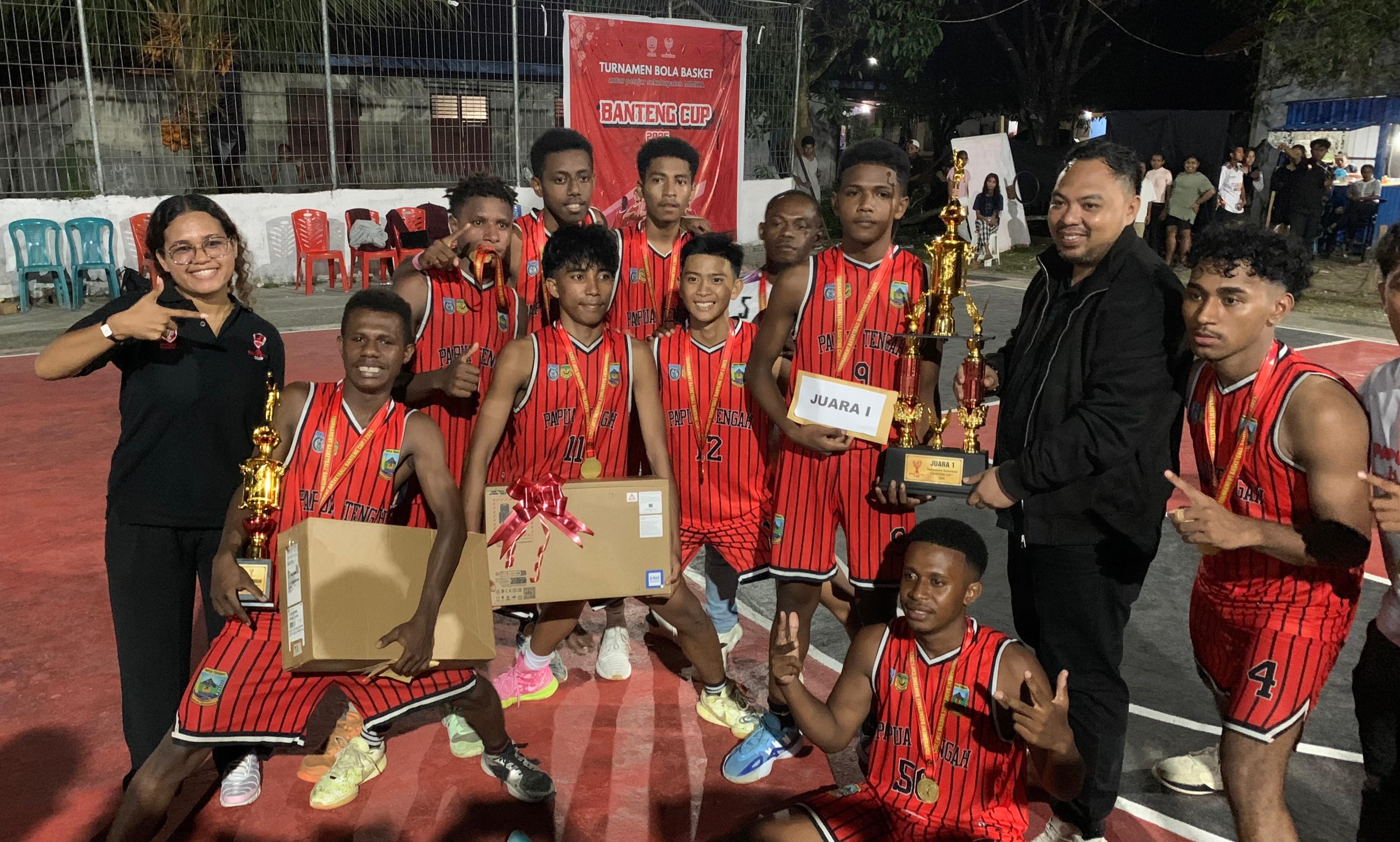 Banteng CUP 2025, Jadi Cikal Bakal Event  Bola Basket Tahunan di Provinsi Papua Tengah