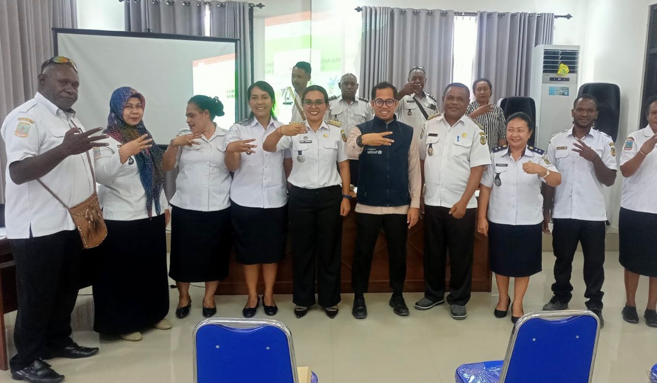 Kendalikan Malaria, Distrik Miru Bahas Strategi Penanganan Bersama UNICEF dan Para Lurah