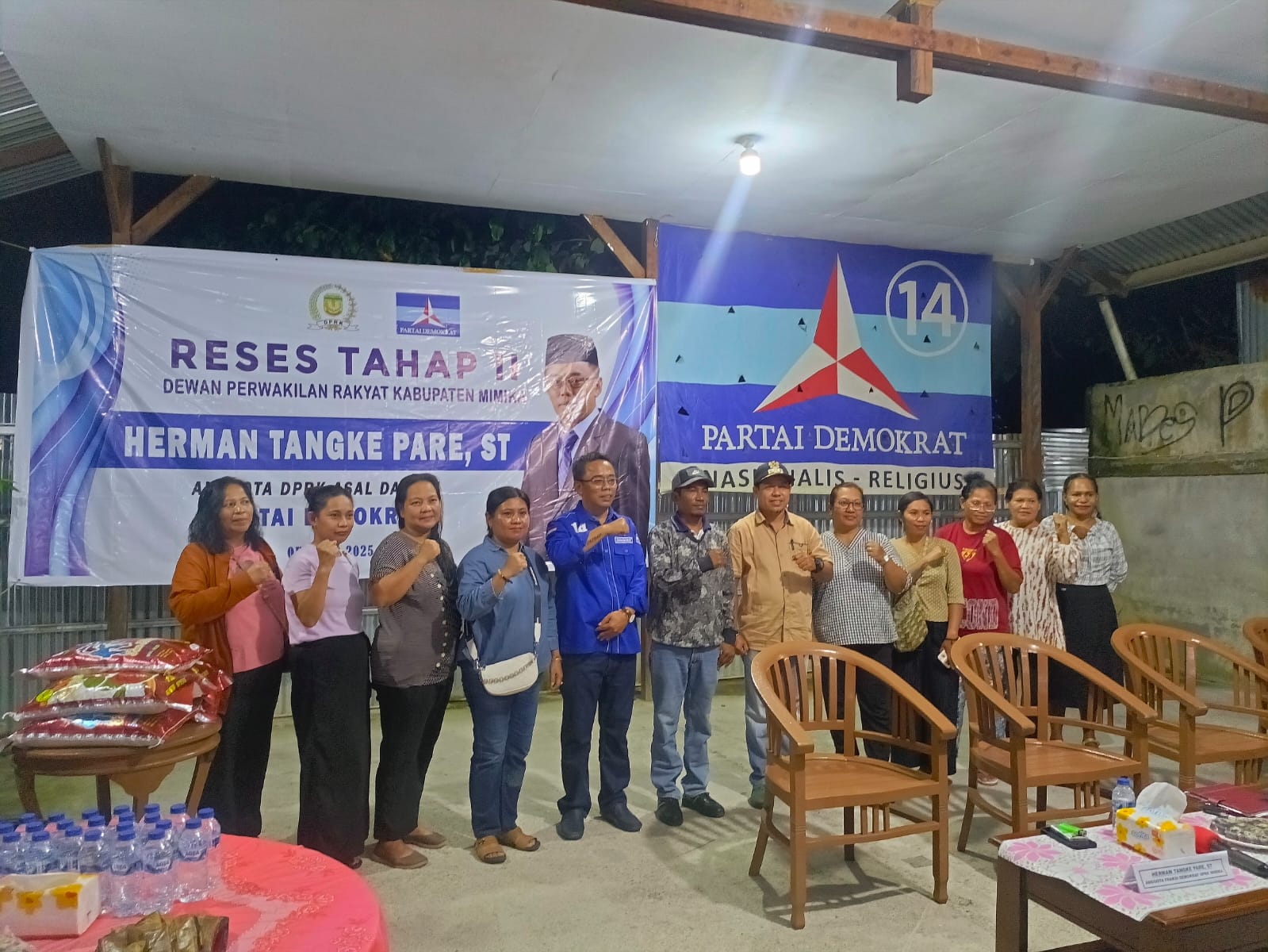 Herman Tangkepare Gelar Reses Tahap II, Serap Aspirasi Warga Terkait Infrastruktur dan Kesehatan