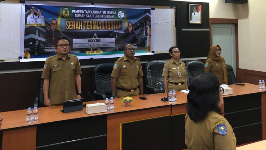 Nahkoda Baru RSUD Mimika: Estafet Kepemimpinan RSUD Resmi Berpindah Tangan