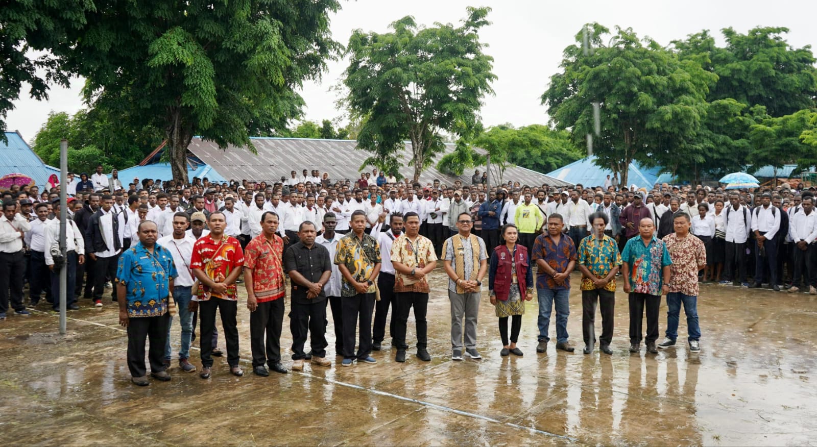 Pj. Bupati Mappi Buka Pelaksanaan Seleksi Kemampuan Dasar (SKD) Bagi 2.404 Pelamar CPNS Tahun 2024.