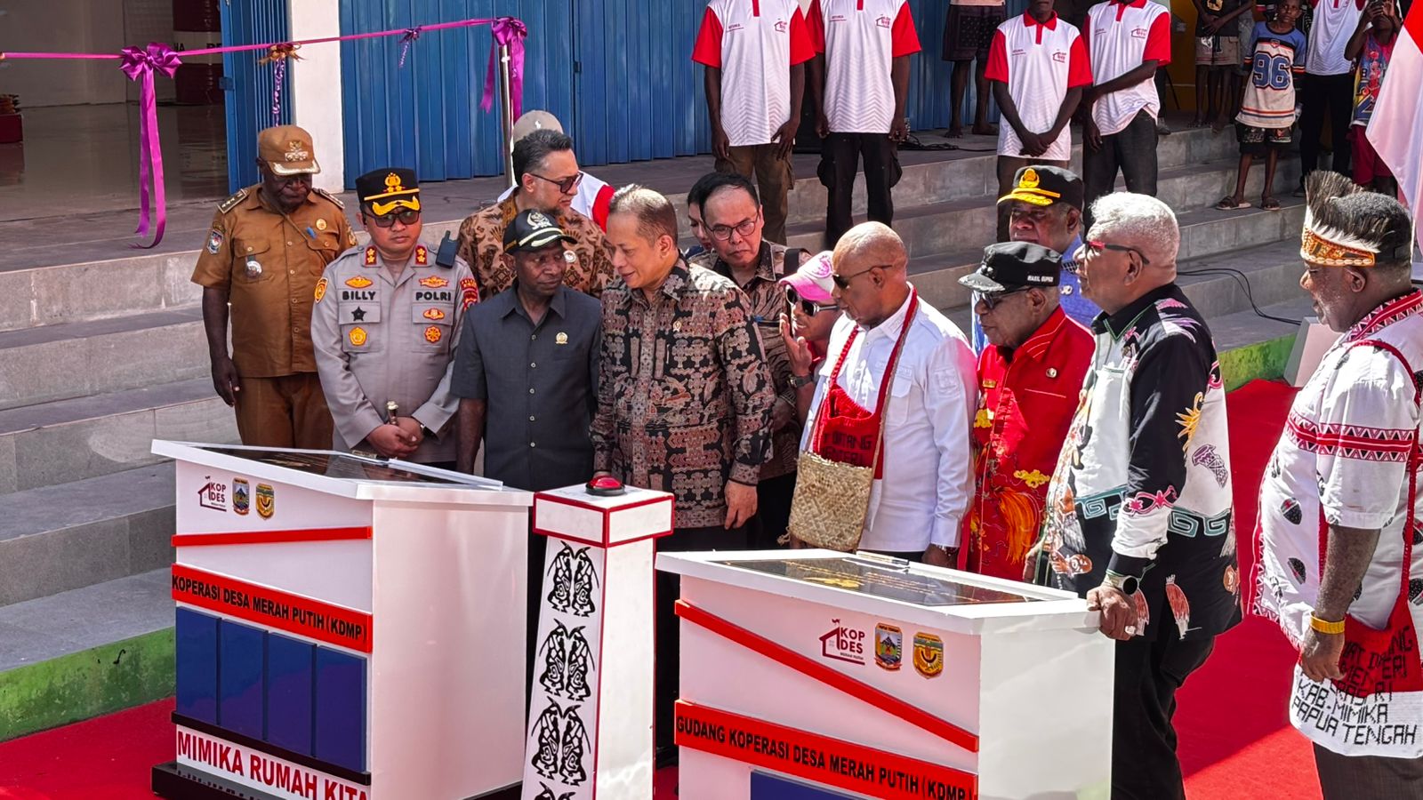 Koperasi Merah Putih Atuka Diresmikan, Jadi Pilot Project Pemberdayaan Ekonomi di Papua